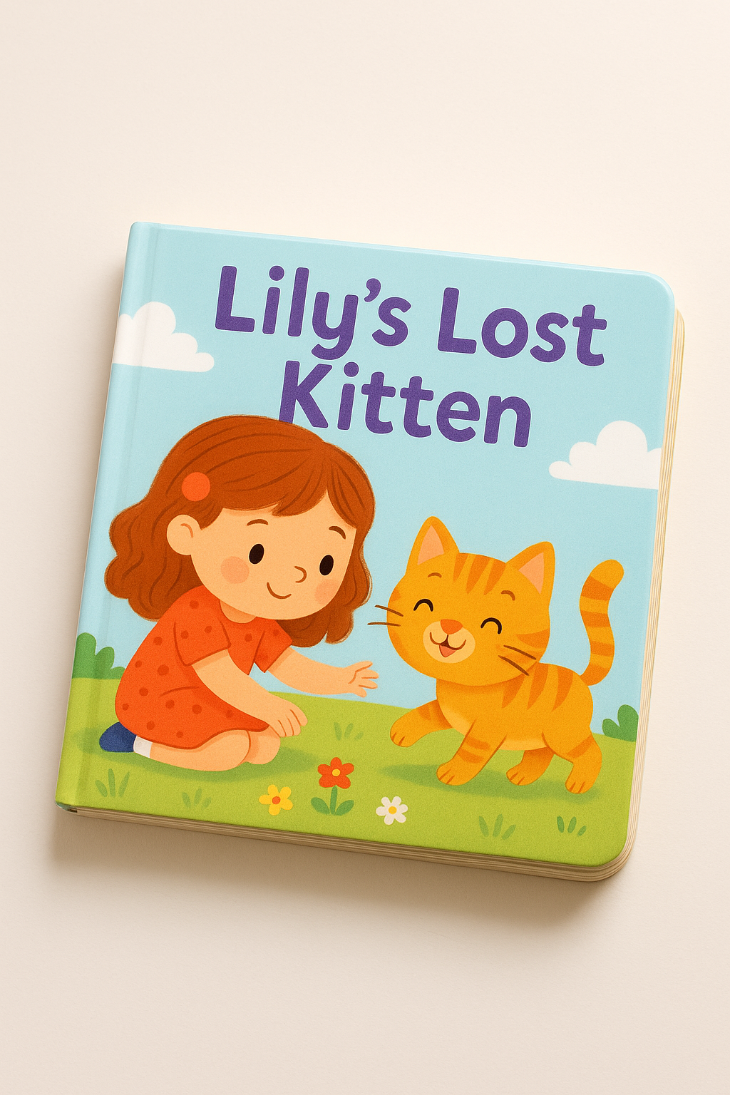 Example Board Book 1: Lily's Lost Kitten